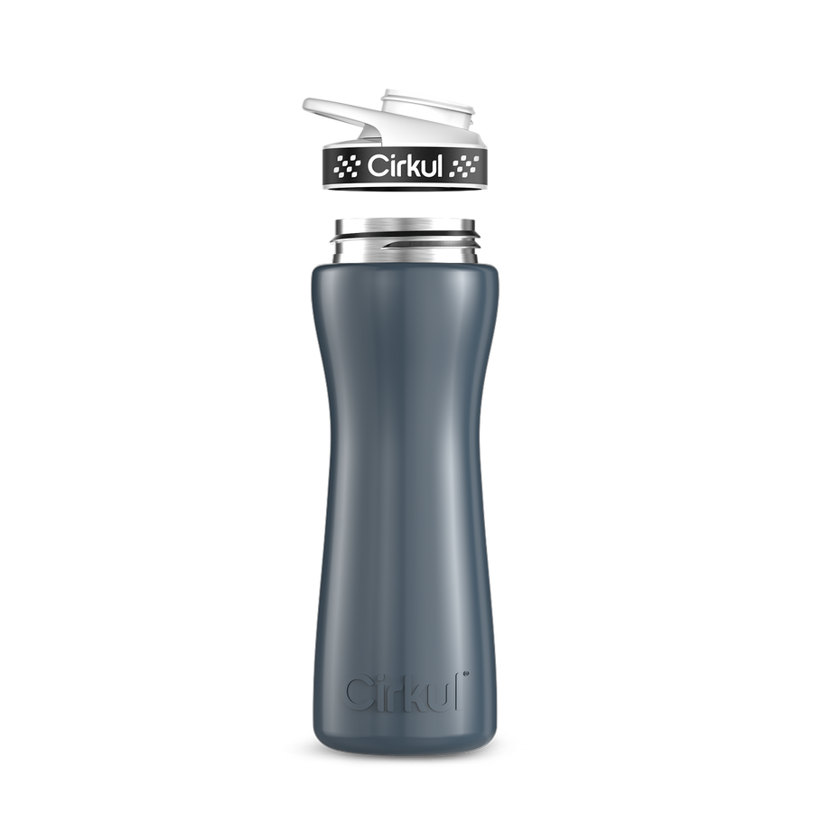 22oz. Stainless Steel Bottle & Comfort Grip Lid