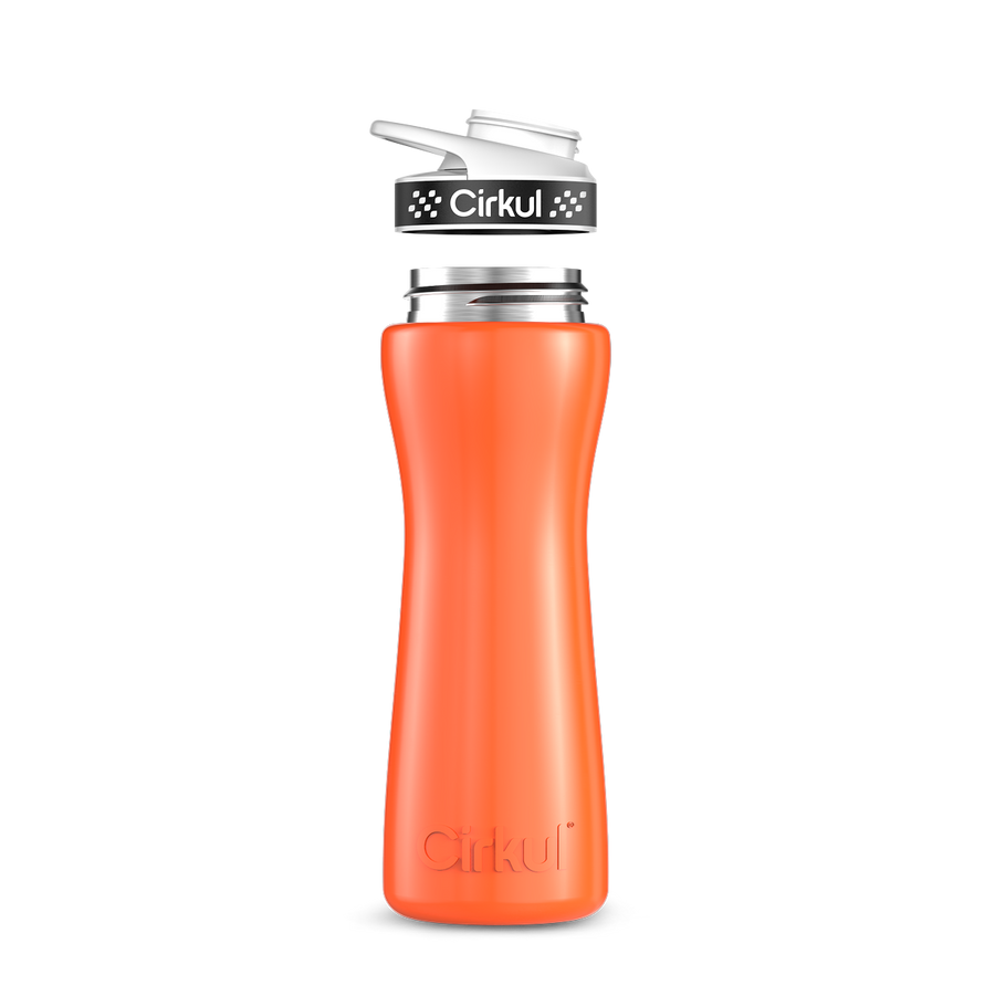 22oz. Stainless Steel Bottle & Comfort Grip Lid