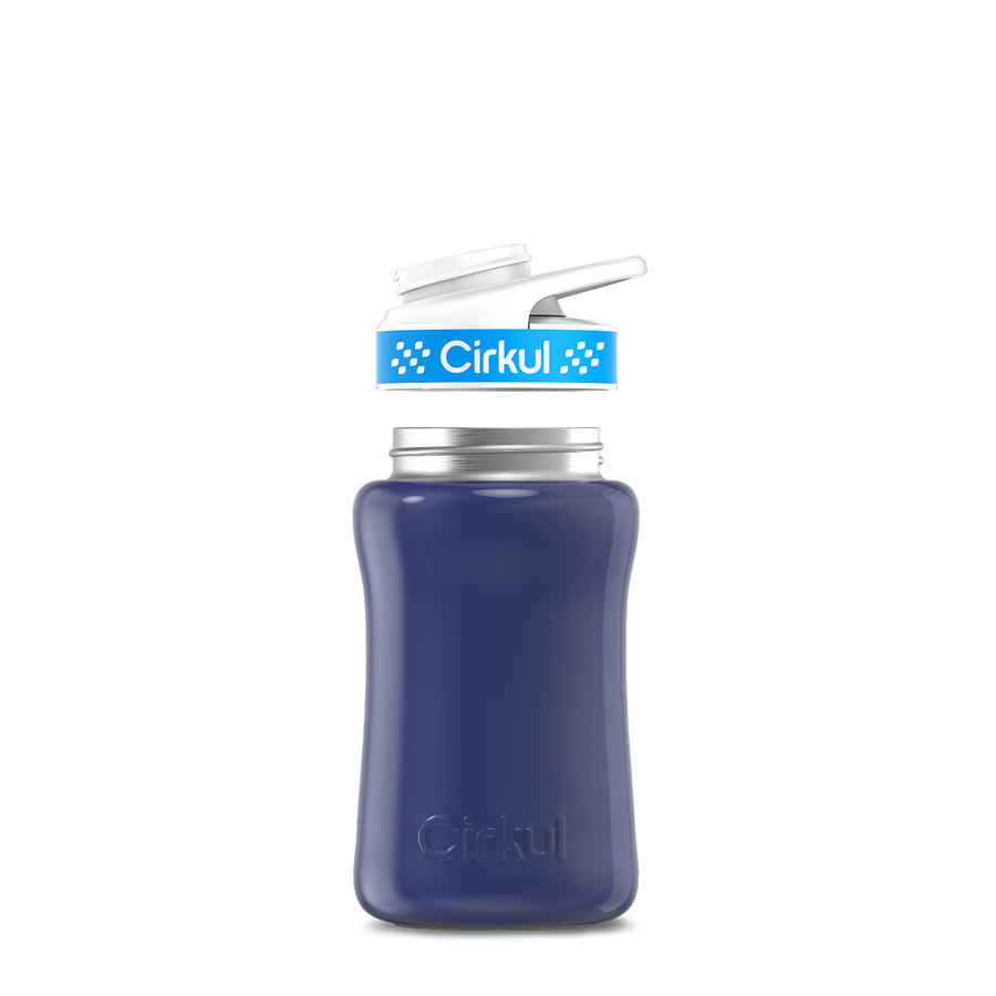 12oz. Stainless Steel Bottle & Comfort Grip Lid