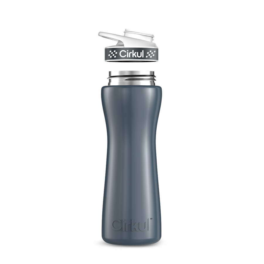 22oz. Stainless Steel Bottle & Comfort Grip Lid
