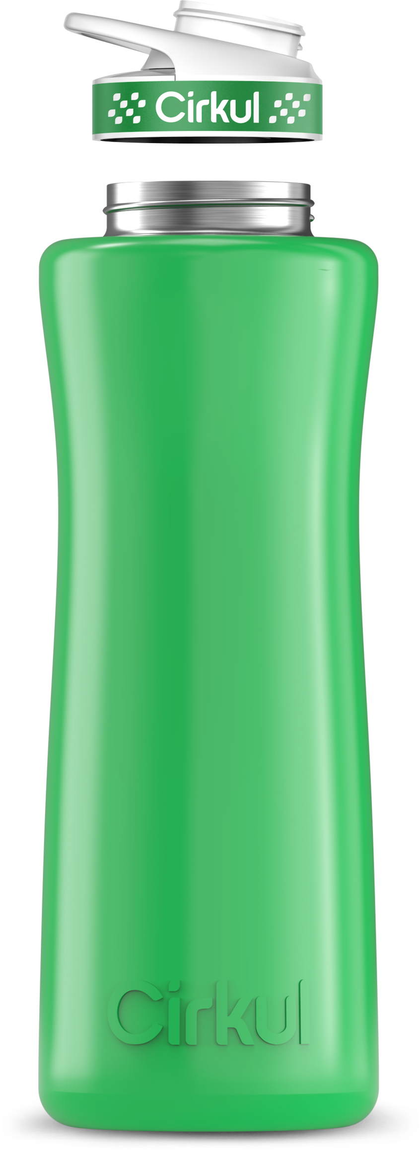 Custom 42oz. Stainless Steel Bottle & Comfort Grip Lid