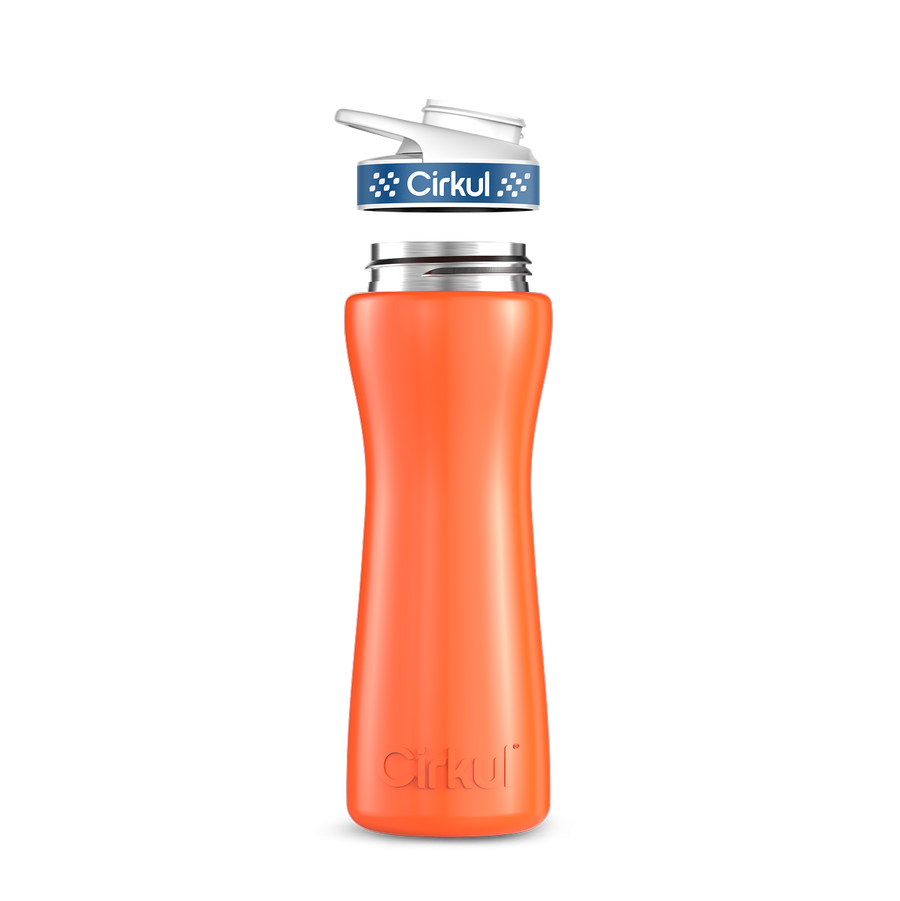 22oz. Stainless Steel Bottle & Comfort Grip Lid