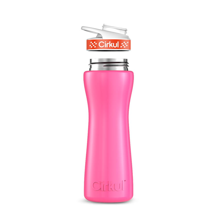 22oz. Stainless Steel Bottle & Comfort Grip Lid