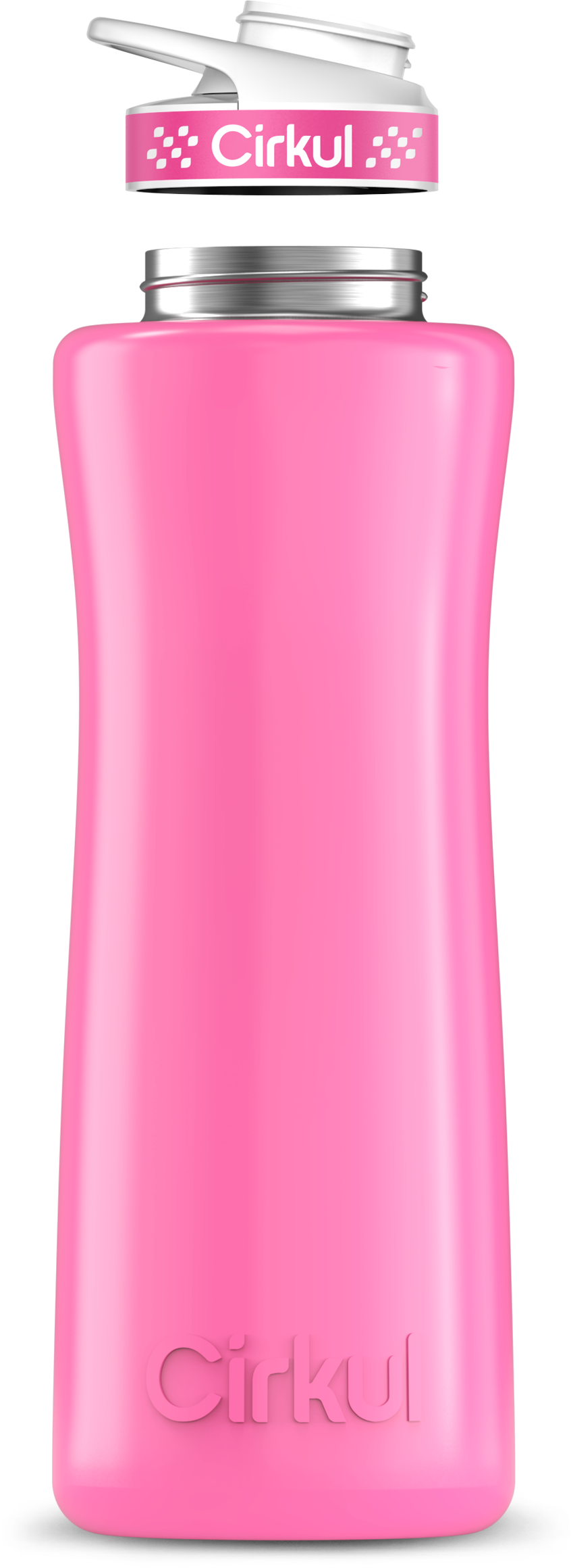 Custom 42oz. Stainless Steel Bottle & Comfort Grip Lid
