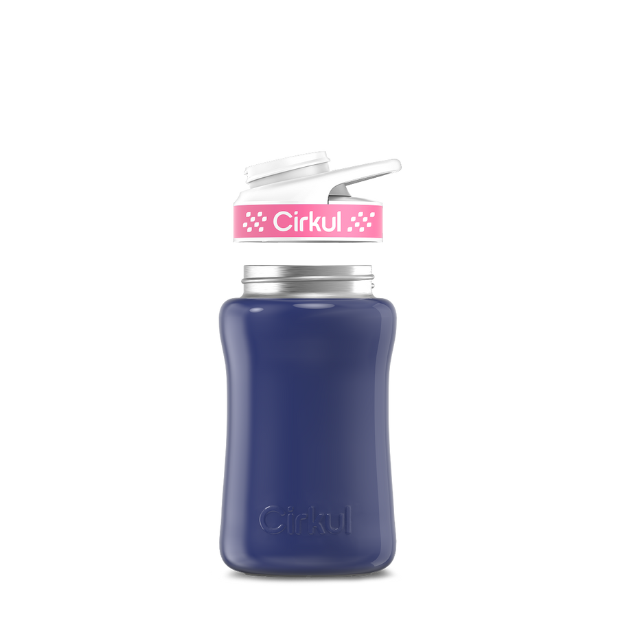 12oz. Stainless Steel Bottle & Comfort Grip Lid