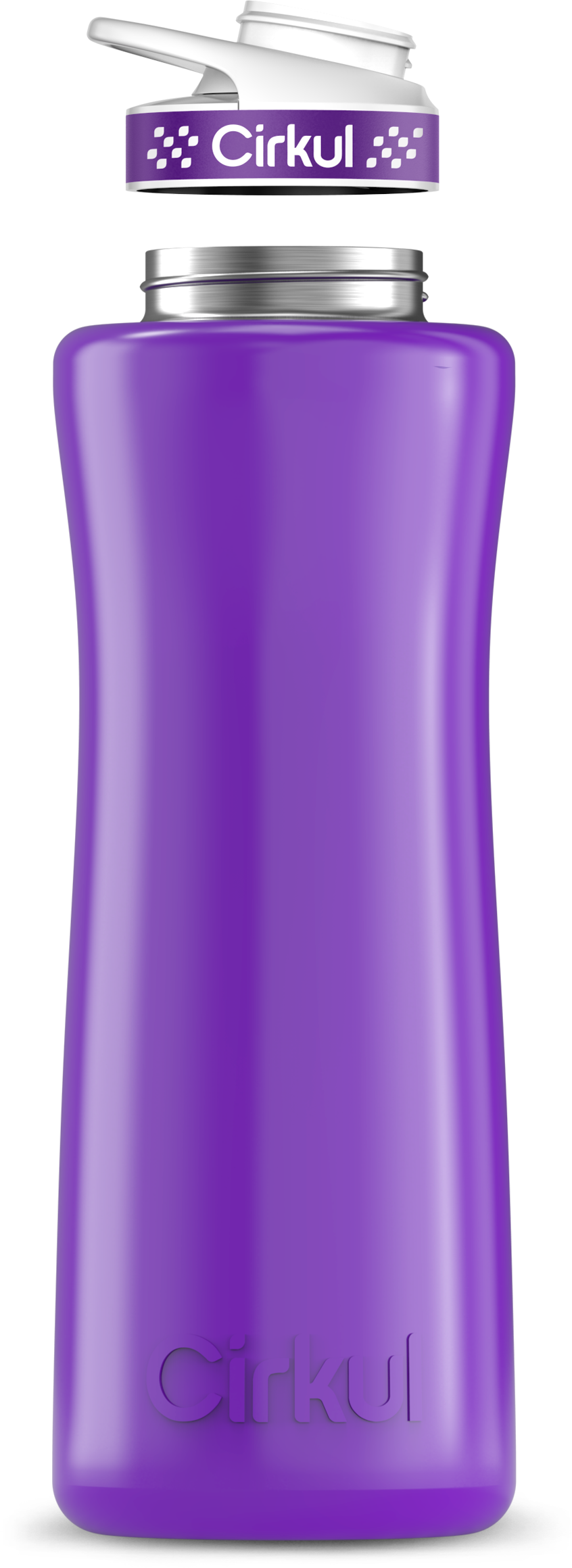 Custom 42oz. Stainless Steel Bottle & Comfort Grip Lid