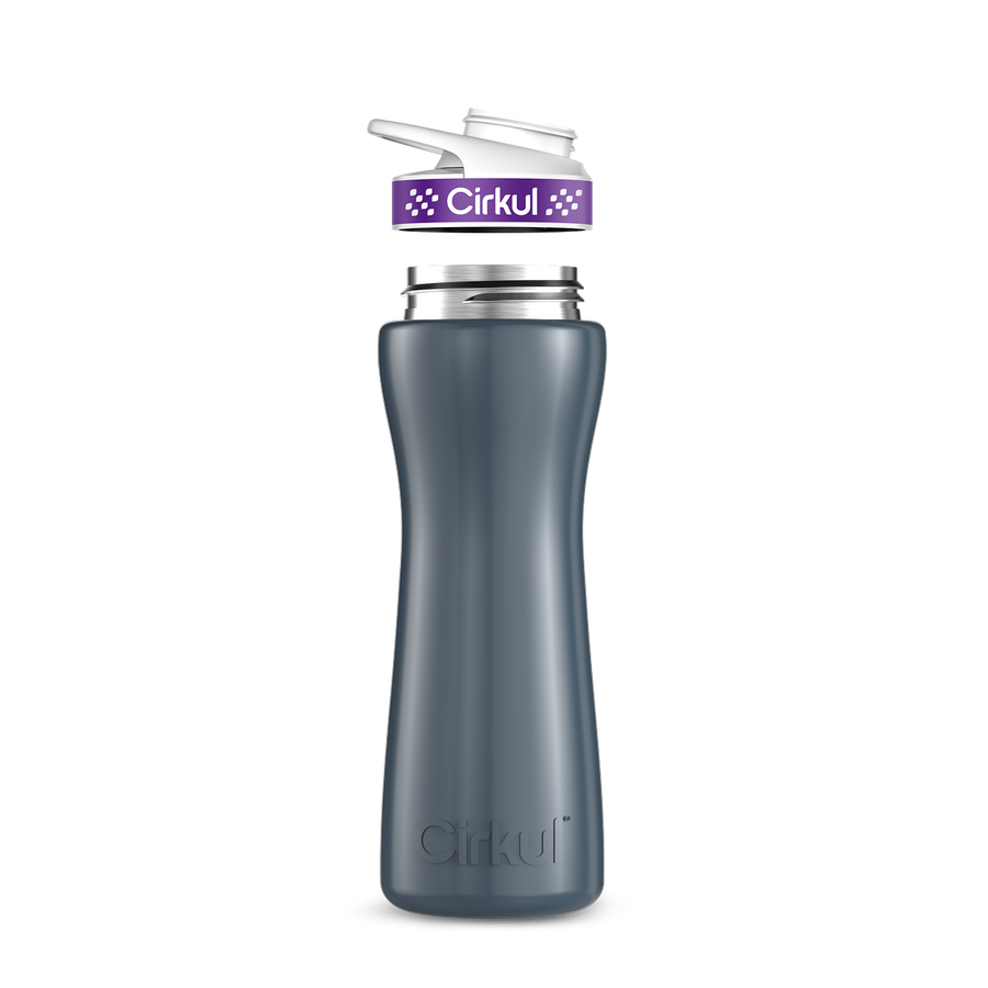 22oz. Stainless Steel Bottle & Comfort Grip Lid