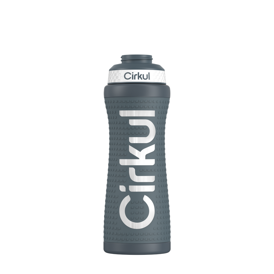 22oz. Grip Stainless Steel Bottle & Sport Lid