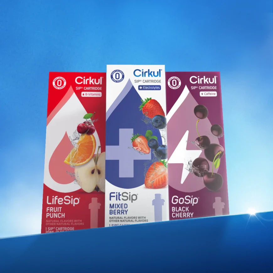 FREE LifeSip Fruit Punch, GoSip Black Cherry, and FitSip Mixed Berry
