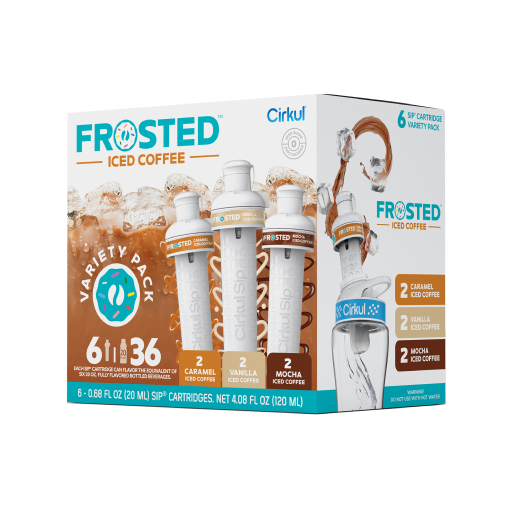 Base: Frosted Iced Coffee Flavor Cartridge Variety Pack, 6-Pack