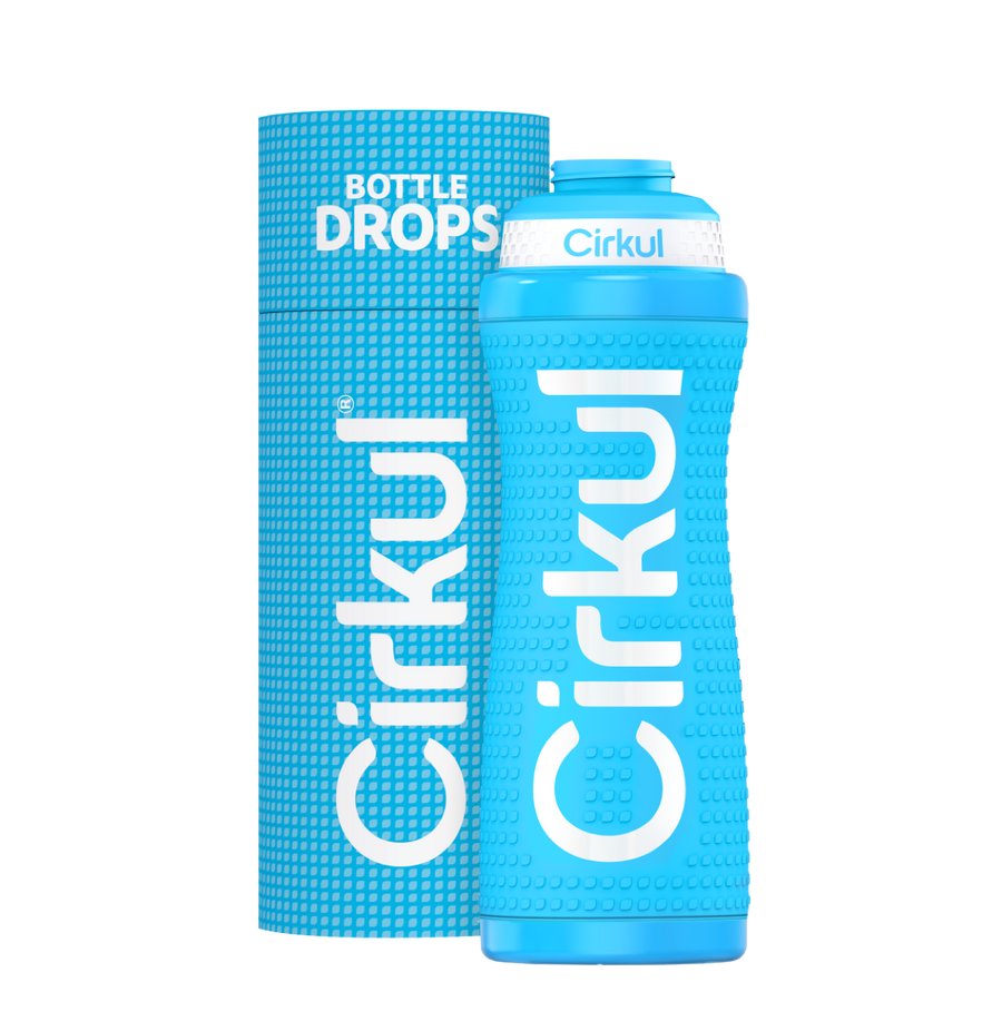Limited Edition: 22oz. Blue Grip Stainless Steel Bottle & Sport Lid