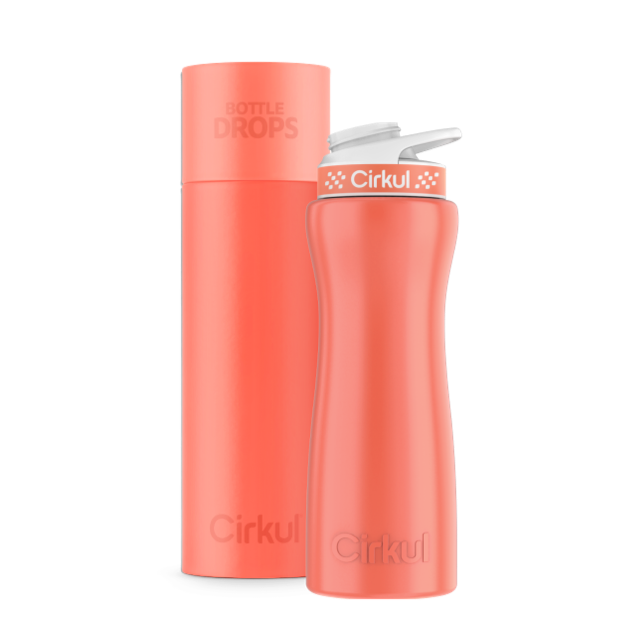 CX: Limited Edition: Coral 22oz. Stainless Steel Bottle & Lid