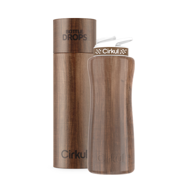 CX: Limited Edition: Woodgrain 32oz. Stainless Steel Bottle & Lid