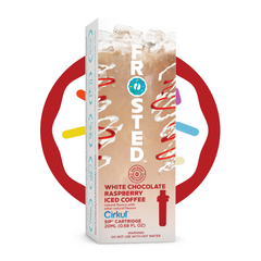 White Chocolate Raspberry Iced Coffee