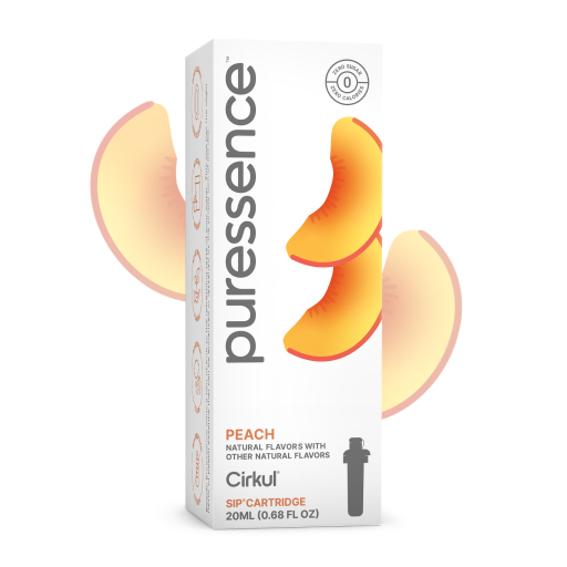 Sip Flavor: Puressence Peach (Unsweetened)